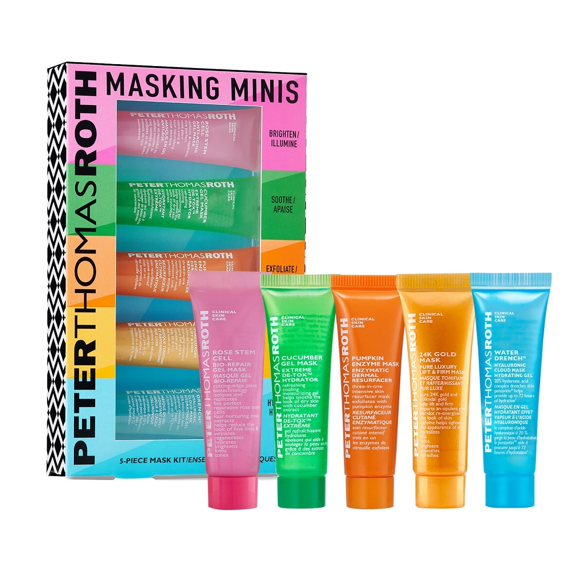 MASKING MINIS KIT DE 5 MASCARILLAS.